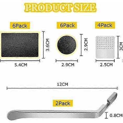 Bike Tire Patch Repair Kit, 18pcs Puncture Repair Kits for Bikes, Bicycle Tire