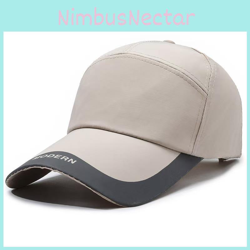 Solid Color Baseball Cap Sun Protection Peaked Cap Outdoors Gift Stylish Sunhat