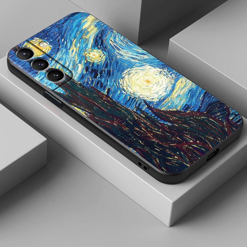 Ретро Масляная Живопись Ван Гог Звездная Ночь S26Ultra Чехол Для Samsung Galaxy S26 S25 S24 S23 S20 S21 FE S22 Ultra Plus 5G Чехол для Телефона