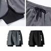 Short Pants Swimming Trunks Shorts Double Layer Men's Jogging Shorts  Surfing