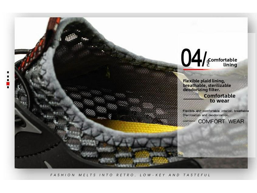 Мужская быстросохнущая обувь для походов и водных видов спорта 2023 года для активного отдыха на природе и пляжа