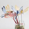 25 шт. Искусственная стрекоза, садовый колышек, украшение для дома, улицы, двора, газона, патио, искусственный