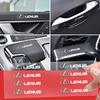 Hot Car Door Handle Sticker Rearview Mirror Protective Decal Stickers Car Goods For Lexus IS ES GS LS UX NX RX