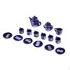 1/12 Dollhouse Mini 5Pcs Dining Ware Porcelain Cup Plate Tea Set
