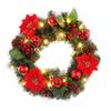 Front Door Wreath Outdoor Indoor Artificial Green Leaves Home Decoration