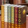 Реалистичные искусственные книги в европейском стиле: Декоративные украшения и реквизит для фотосессий для домашнего декора