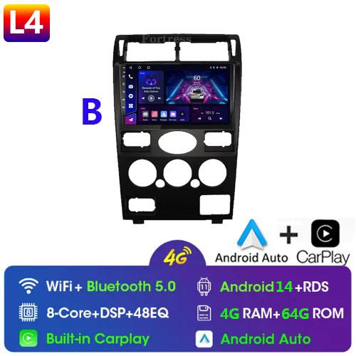 2din Android14 автомобильное радио мультимедиа Carplay авто GPS навигация для Ford Mondeo Mondeo 3 2000 2001 2002 2003 2004 2005 2006-2007