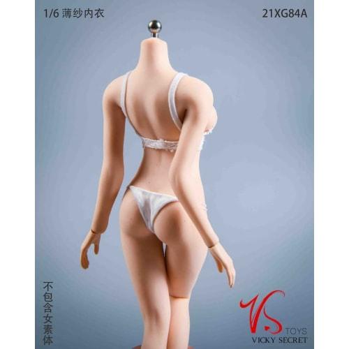 VSTOYS 1/6 Scale Underwear and Panties for Figures, Swimsuit, Lingerie Bra and Panties for Lady Dolls, Gift, Hobby, Compatible with PHICEN TBLeague, 2