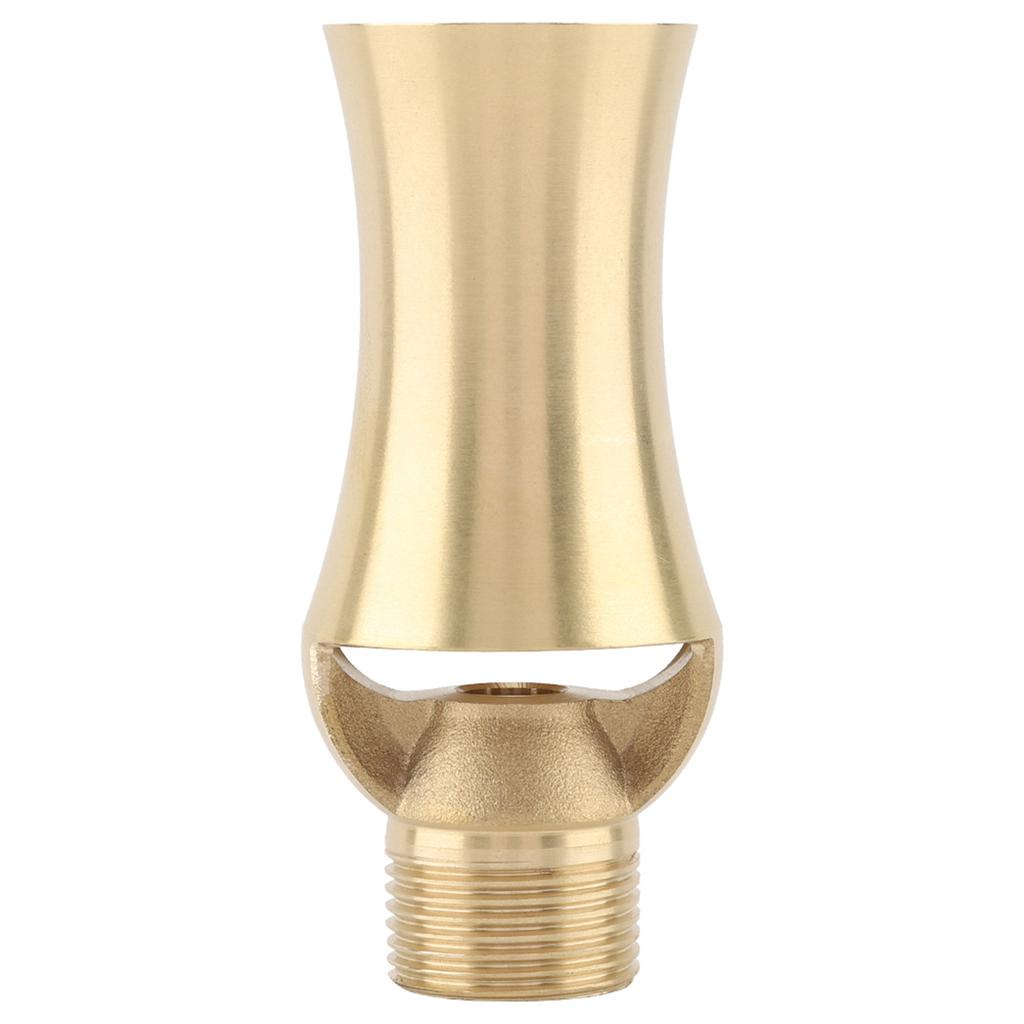 Латунная ледяная башня каскадная кедровая водный фонтан насадка распылительная головка для пруда (1/2""3/4"")