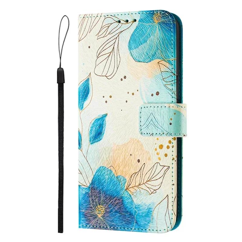 Flip Leather Case For Sony Xperia 1 VIII Wallet Cover Funda for Sony 1 VIII Xperia 1VIII XQ-GE54 XQ-GE74 10 Viii Painted Pattern