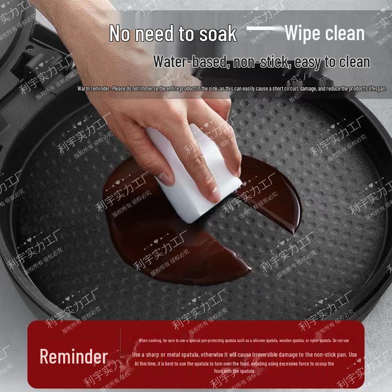 Большая электрическая блинница с антипригарным покрытием и автоматическим отключением