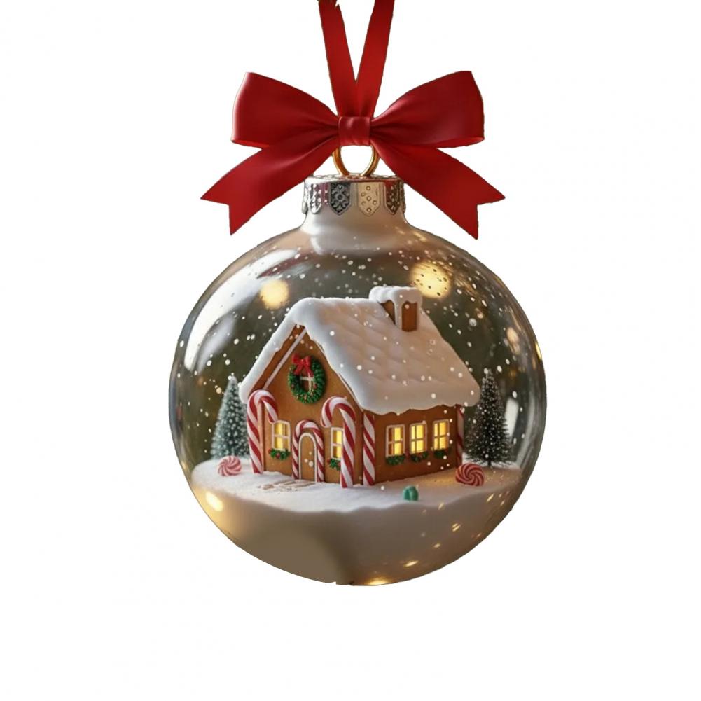 Праздничное украшение Декор для рождественской вечеринки Рождественский подвесной шар Декорация для сцены Атмосфера праздника Украшение для дома Декоративное для дома