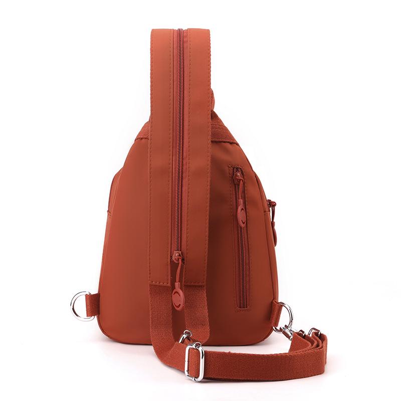 Women's Luxury Oxford Cloth Crossbody Backpack: Large Capacity, Trendy Design.