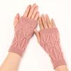 Wrist Warmers Fingerless Gloves Half Finger Winter Mittens Fashion Wrist Gloves  Girl Boys