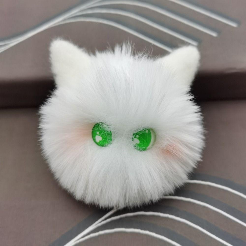 Attractive Eyes Blush Cat Plush Doll Stuffed Animal Plush Key Chain  Children