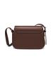 Red dragonfly commuting simple temperament versatile bag, women's cowhide tofu bag, crossbody bag