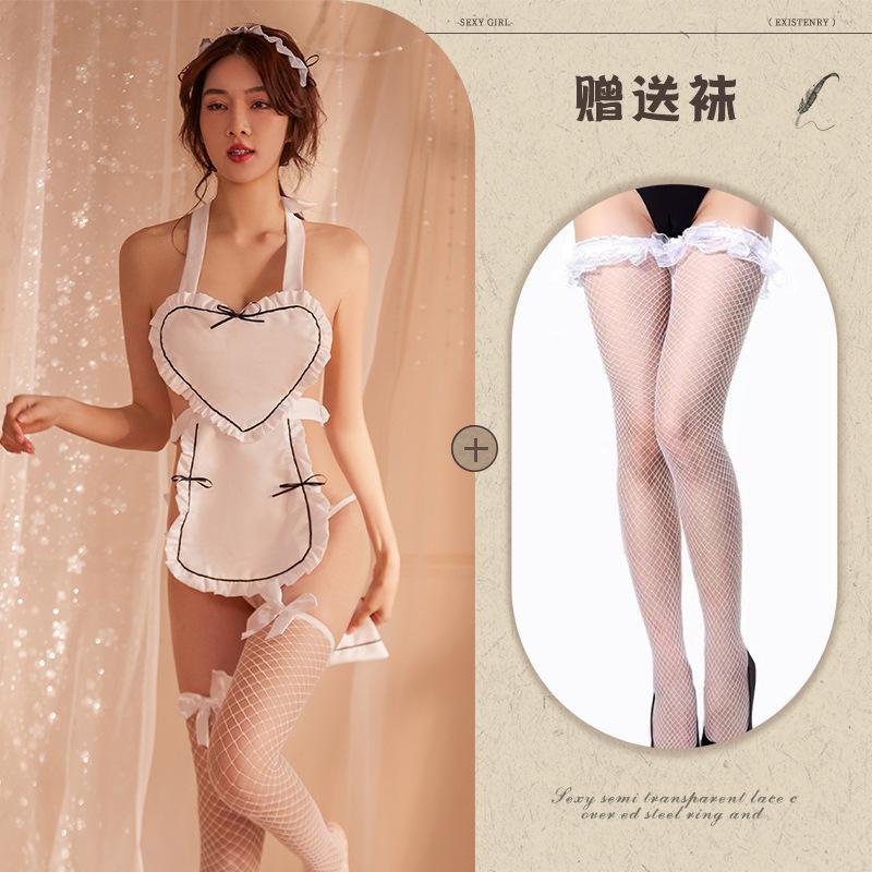 Sex lingerie Japanese sexy love maid costume cosplay maid uniform suit