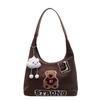 2025 Women's Casual Autumn/Winter Teddy Bear Tote – Large Capacity Shoulder Bag for Work and Class
