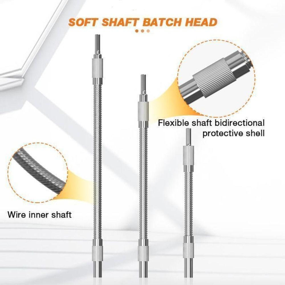 Гаечный ключ Гибкий вал Насадка-отвертка Адаптер Держатель электродрели Универсальный мягкий вал