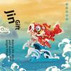 Совместимые кирпичи Lucky Fish, строительные блоки, китайский стиль, счастливый продукт, китайское украшение, собранная игрушка, подарок для мальчиков и девочек