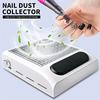 1 шт., малошумный, мощный, 80 Вт, портативный, с фильтром для удаления пыли, профессиональный пылесос для ногтей, инструмент для дизайна ногтей