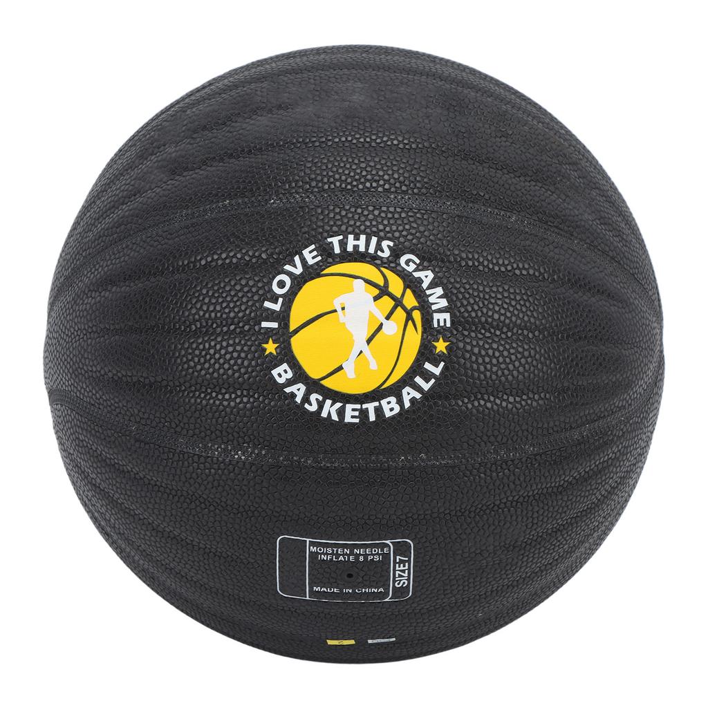Weighted Training Basketball PU Rebound Well Size 7 Heavy Trainer Basketball for Men Women White Word 1kg 2.2lb