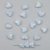 55/70Pcs Plastic Acrylic Heart Beads Fashion Loose Spacer Beads for Jewelry Making DIY Hairpin Earring Necklace Handmade