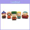 Коллекционные 5 шт. Аниме Фигурки South Park Миниатюры Стэна Кайла Эрика Кенни Леопарда