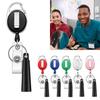 Elastic Pen Pull Holder Reel Retractable Pen Case Anti Lost Rope Pen Clip  Carpenters