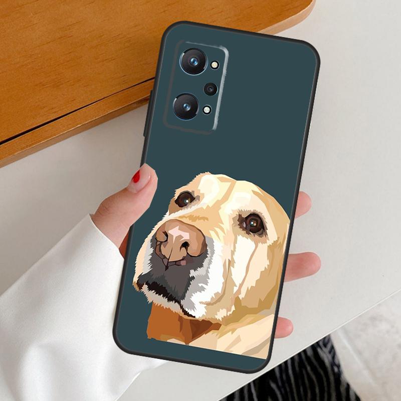 Golden Retriever Dog For Realme GT7 GT6 15 Pro 10 11 12 13 14 Pro Plus C65 C63 C61 C55 C51 C53 C35 C75 C67 Case