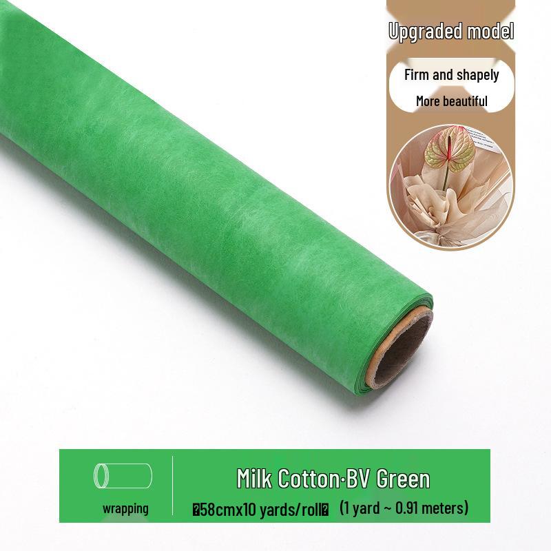 Водонепроницаемая съемная хлопковая бумага для упаковки цветочных букетов.