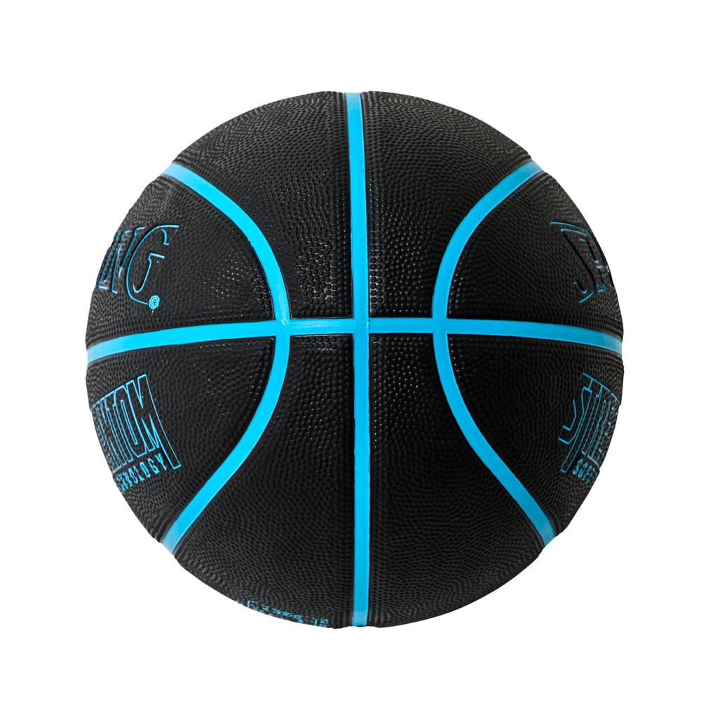 SPALDING Баскетбол Street Phantom Blue 5 Мяч Резиновый Баскетбол №. 84-802J