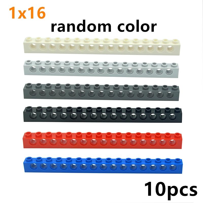 Технические строительные блоки с отверстием, объемные толстые кирпичи, комбинация с шипами, длинная балка, L-образные игрушки, высокотехнологичные детали 87087 3701 3703