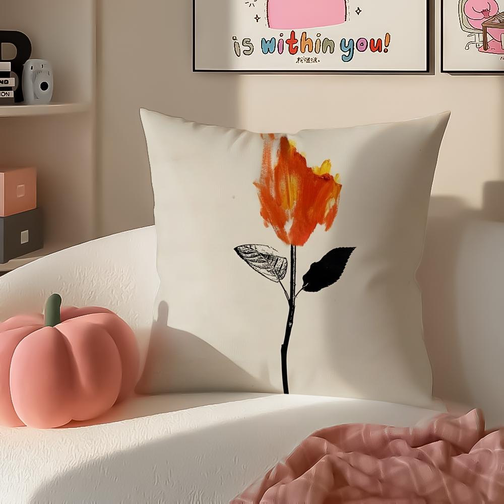 Anthemic Pop American Band IImagine Dragons Cushion Cover Pillowcase Short Plush Invisible zipper Room Sofa Cushion Cover