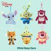 Disney Lotso & Stitch Plush Keychain Charms