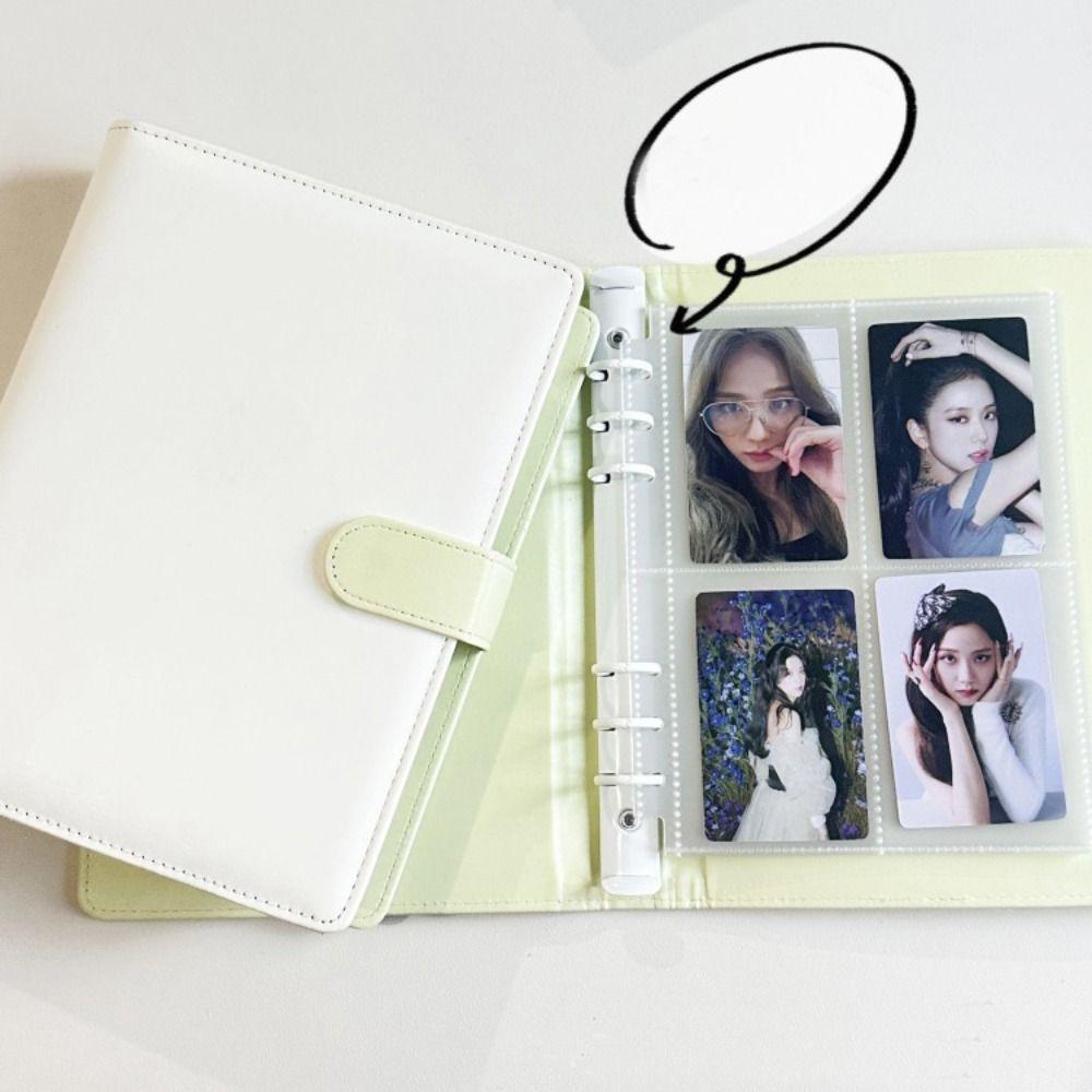 Multi-pockets Loose-leaf Binder INS Idol Cards Collect Book New Photo Album  Star Chaser