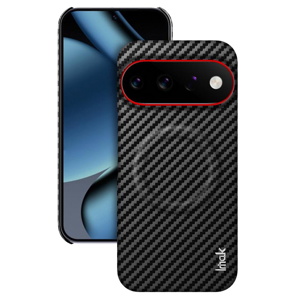 Магнитный чехол для Google Pixel 11 Pro XL Защита от отпечатков пальцев Углеродное волокно Ударопрочный CA0024