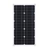 50W D C 9V/18V Flexible Solar Panel with 50A L-ED Display Controller Kit Set with USB/ Type C