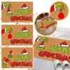 Christmas Doormat Front Door Outdoor Welcome Mat Fun Doormat Home Non-slip Rug Decoration
