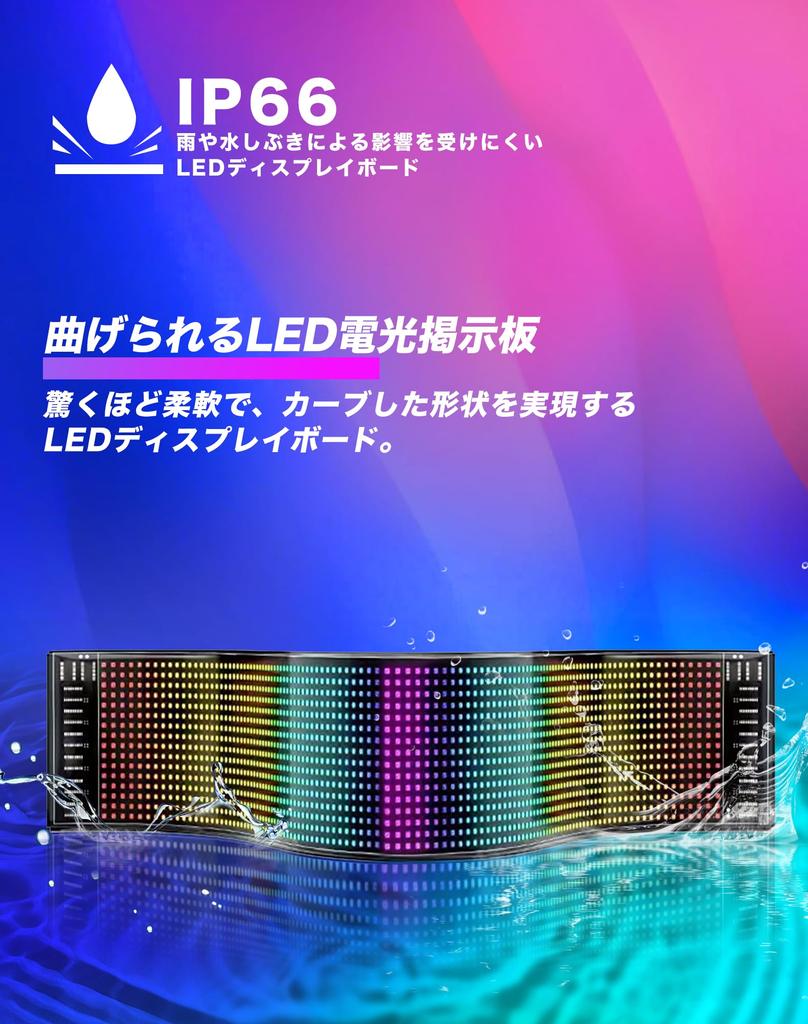 JDVOOTD LED Electronic Freely 200 Japanese Instructions App Easy Small LED 13 Can Display and LED Perfect for Food and Shop Signs x Signboard,