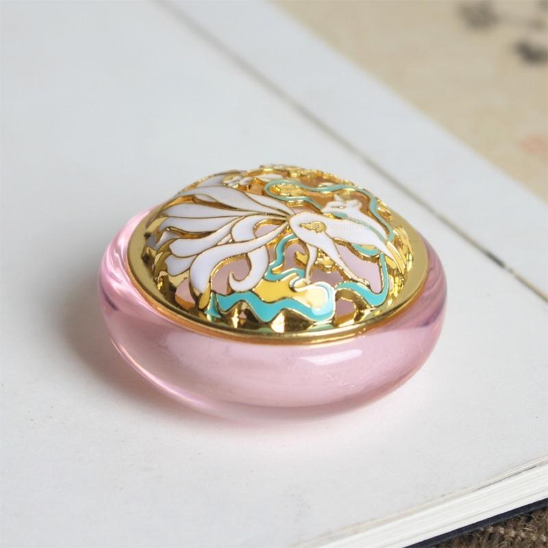 Стеклянная подставка для благовоний Девятихвостый Лис Агаровое дерево Сандаловое дерево Мини-подставка для благовоний Бытовая Внутреннее украшение Ароматерапевтический инструмент