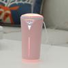 Multifunction Air Humidifier USB Ultrasonic Aroma Diffuser with LED Lamp Mini Fan 3 In 1 Electric Mist Maker for Car Humidifiers