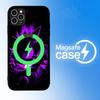 Trendy Pokemon Gengar Print Phone Case For iPhone 13 14 15 11 12 16 17 Pro Max Plus Magsafe Magnetic Shell
