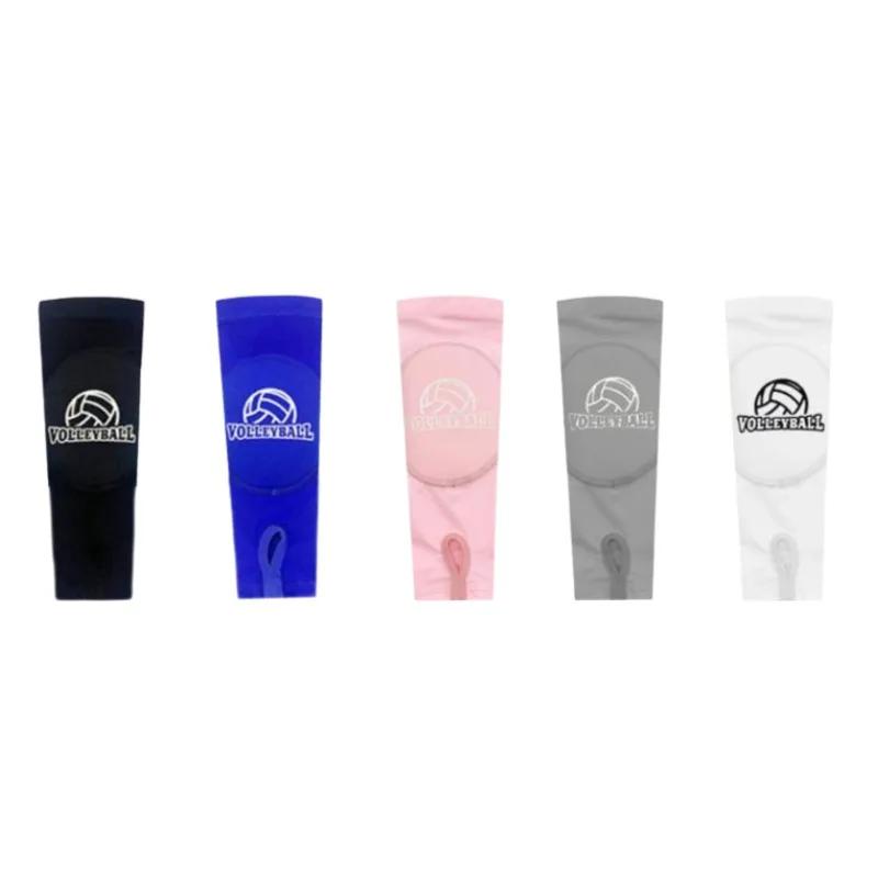 2Pcs Volleyball Armband Wrist Support Breathable Volleyball Passing Hitting Forearm Sleeves Arm Sleeves With Protection Pad