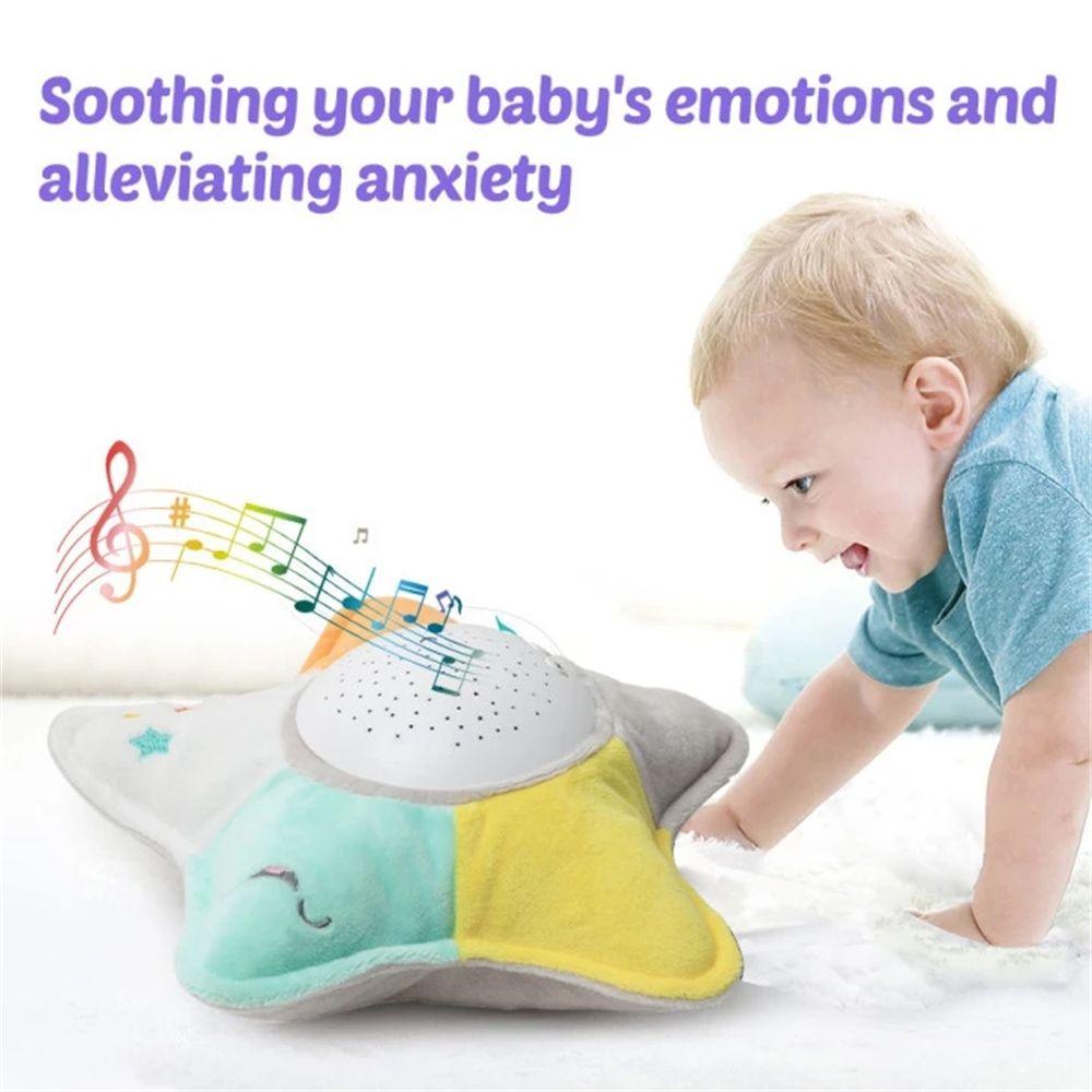 With Music&Light Led Night Lamp Plush Doll Animal Plush Toys Kids Soft Toys Star Stuffed Toy
