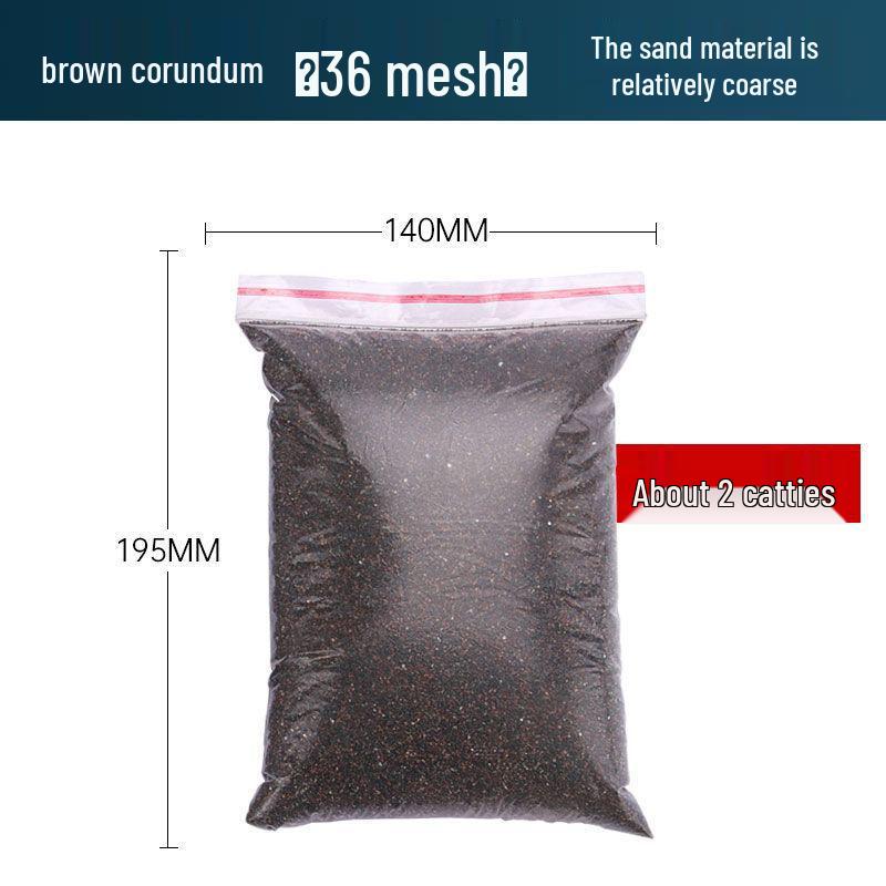 Пескоструйный аппарат с коричневым/белым корундом, стеклянными шариками и наждаком для использования абразивного песка