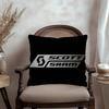 SScott Bike logo Personalized Pillow Dust Cover Bedroom Kids Party Decoration Pillowcase Birthday Children Gift