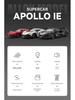 Аполлон IE 1:24 Модель автомобиля из легкого сплава: Спортивная игрушка с оттягивающимся механизмом, звуком и светом, с открывающимися дверцами