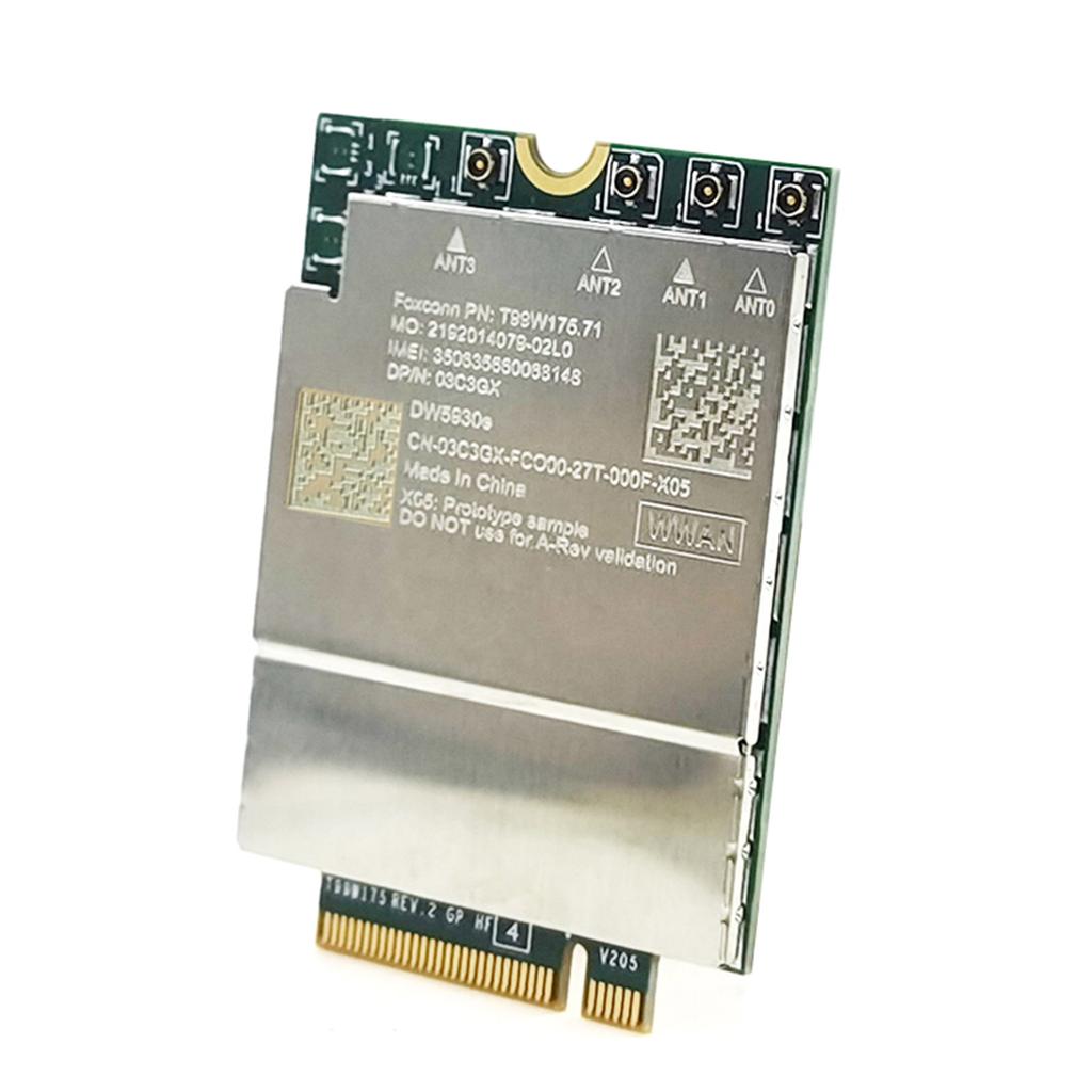T99W175 X55-5G WLAN-карта M2-Разъем WWAN Встроенная антенна для ноутбуков Precision 7760 7560 Latitude 9420 9430 2 в 1