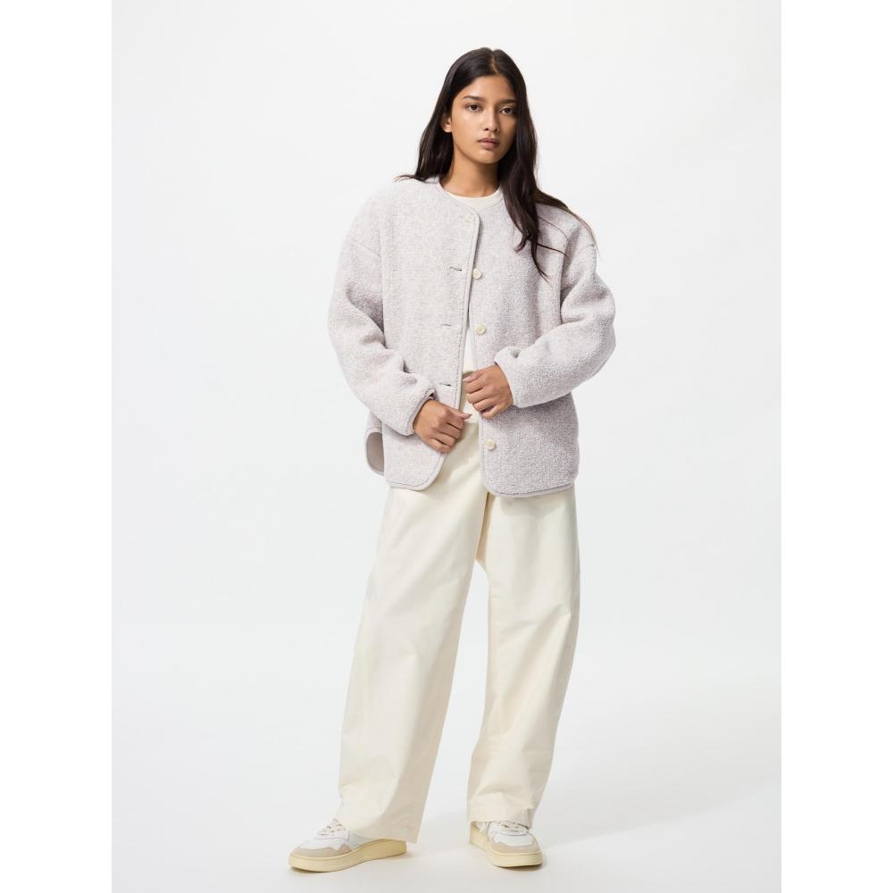 Uniqlo Boa Fleece Relaxed Cardigan